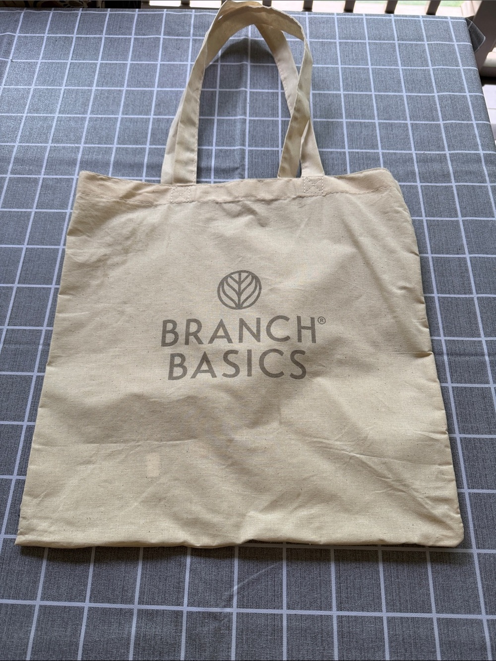 Branch Basics Reusable Canvas Tote Bag
